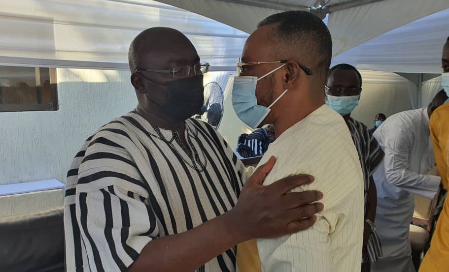 Owusu Bempah meets Dr. Bawumia